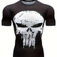 Men's Sports Fitness 3D Men's Clothing Short sleeve T-shirt