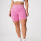 Camo Jacquard Fitness Shorts Camo Yoga Shorts Seamless Camo Shorts