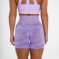 Camo Jacquard Fitness Shorts Camo Yoga Shorts Seamless Camo Shorts