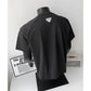 Short Sleeve Men's Outdoor Sports Fitness Cuffed T-Shirt