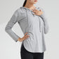 Fast Drying Yoga Fitness Hoodie T-Shirt Top Thin Yoga Top Long Sleeve Yoga Fitness Clothes