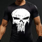Men's Sports Fitness 3D Men's Clothing Short sleeve T-shirt