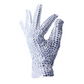 Handmade crystal gloves