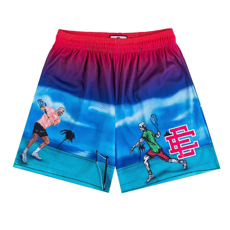 Men's Beach Shorts for Fitness Training and Exercise / Women's Summer Fitness Shorts