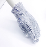 Handmade crystal gloves