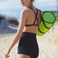Sexy Sports Shorts Women Yoga Shorts High Waisted Fabric Quick drying Fitness Running Elastic Tight Shorts