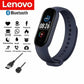 Lenovo Smart band Watch Movement Step count Bluetooth Synchronous Phone Information Waterwroof Smartwatch For Men Women Student