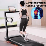 Treadmill Office LED flat panel small silent foldable electric walking machine for home indoor gym  treadmill for home