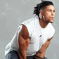 Sleeveless T-shirt Men Quick-drying Fitness Bodybuilding Shirt Male Fashion Basketball Vest Mesh Breathable Summer Gym Tank Men