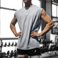 Sleeveless T-shirt Men Quick-drying Fitness Bodybuilding Shirt Male Fashion Basketball Vest Mesh Breathable Summer Gym Tank Men