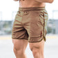 Shorts  New Fitness Breathable Sports Shorts Running Quick Dry Pants Summer Slim Training Quarter Pants