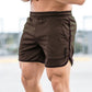 Shorts  New Fitness Breathable Sports Shorts Running Quick Dry Pants Summer Slim Training Quarter Pants