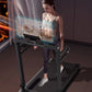 Treadmill Office LED flat panel small silent foldable electric walking machine for home indoor gym  treadmill for home