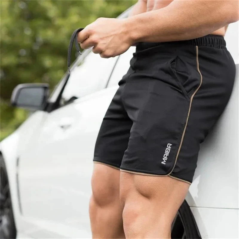2026 Summer New Men's Sports Shorts Men Fitness Sweatpants Casual jogging shorts Mens Gym Bodybuilding  shorts men running short