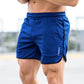 Shorts  New Fitness Breathable Sports Shorts Running Quick Dry Pants Summer Slim Training Quarter Pants