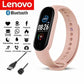 Lenovo Smart band Watch Movement Step count Bluetooth Synchronous Phone Information Waterwroof Smartwatch For Men Women Student