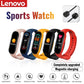 Lenovo Smart band Watch Movement Step count Bluetooth Synchronous Phone Information Waterwroof Smartwatch For Men Women Student