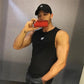 mens fitness gym tank top
