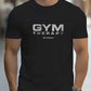 GYM THERAPY Men's Workout T-Shirt GYMISH Fitness Short Sleeve Tee Gym Training Casual Cotton T Shirt For Men Bodybuilding Sports